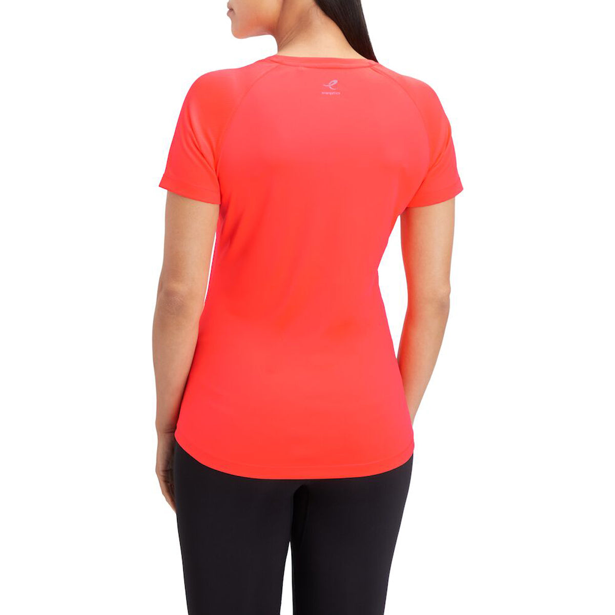 تي شيرت Energetics Running Buena للنساء، أحمر فاتح