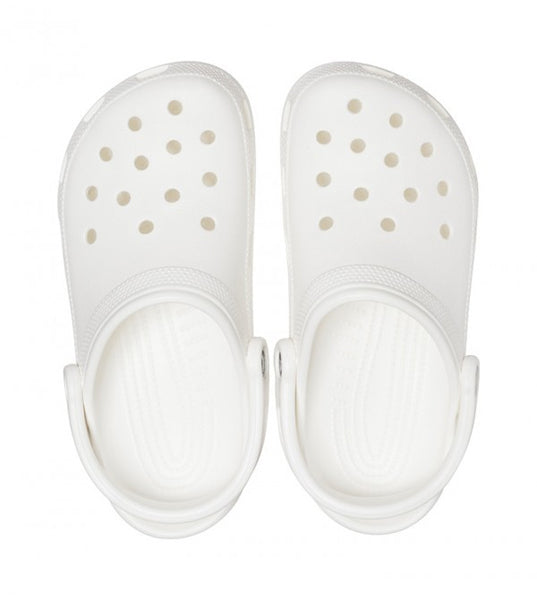 CROCS CLASSIC FOR UNISEX, WHITE