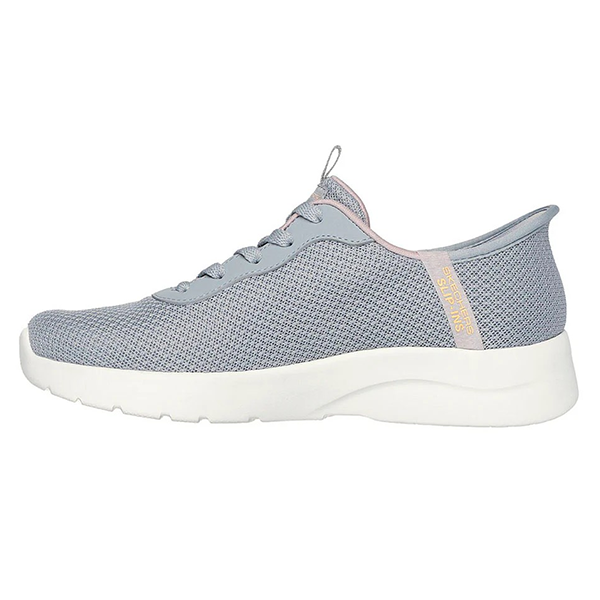 حذاء جري SKECHERS DYNAMIGHT 2.0 للنساء، رمادي وأرجواني