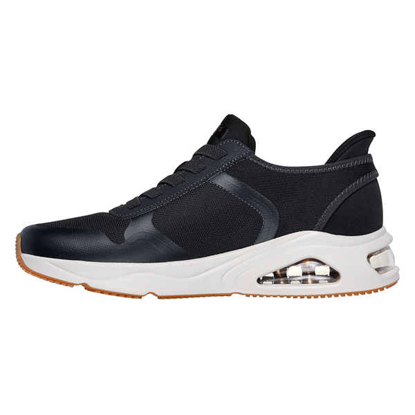 SKECHERS TRES-AIR UNO LIFESTYLE SHOES FOR MEN, BLACK