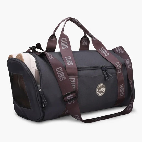 CUBS PREMIUM DUFFEL HAND BAG  FOR UNISEX, GRAPHITE GREY
