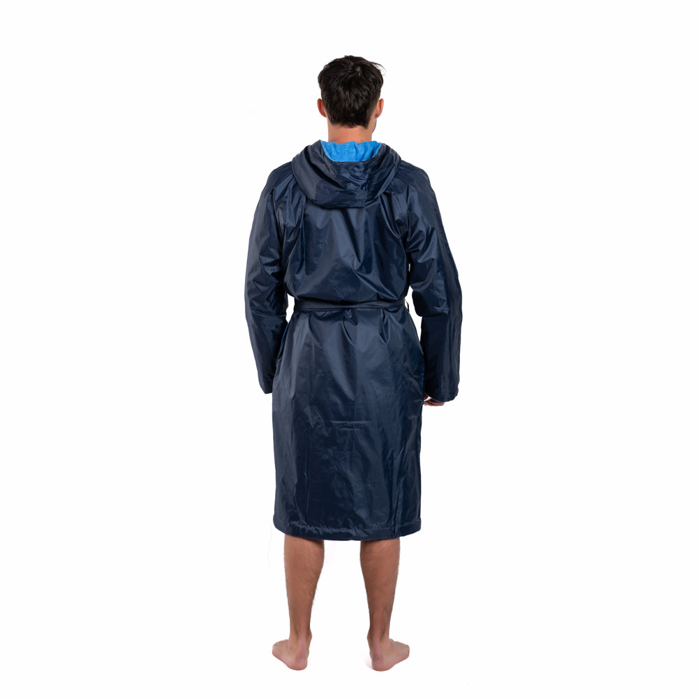 TRAINETIC WATER PROOF ROBE FOR MEN, NAVY