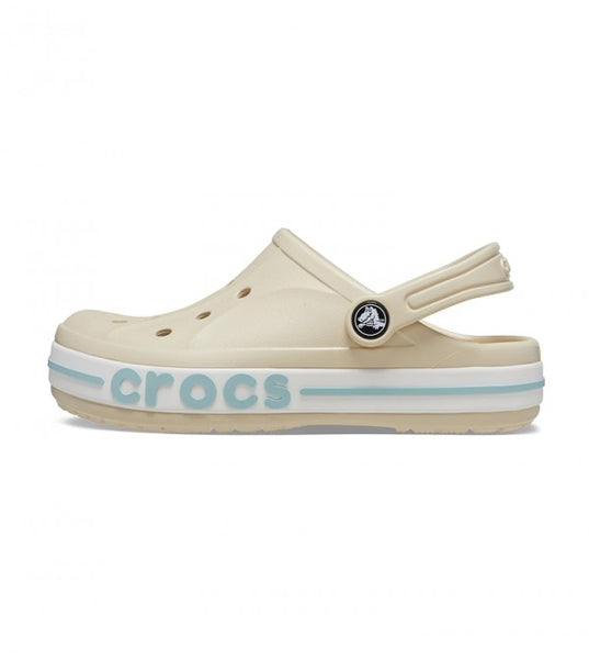 CROCS BAYABAND CLOG T FOR KIDS, WINTER WHITE