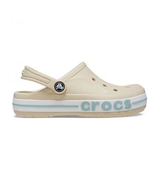 CROCS BAYABAND CLOG K FOR KIDS, WINTER WHITE