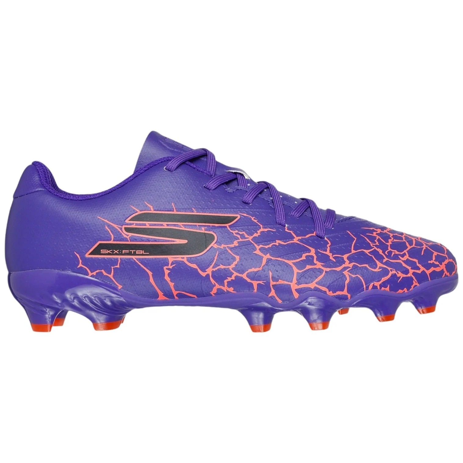 SKECHERS 1.5 JR YOUTH FG SHOES FOR BOYS, PURPLE