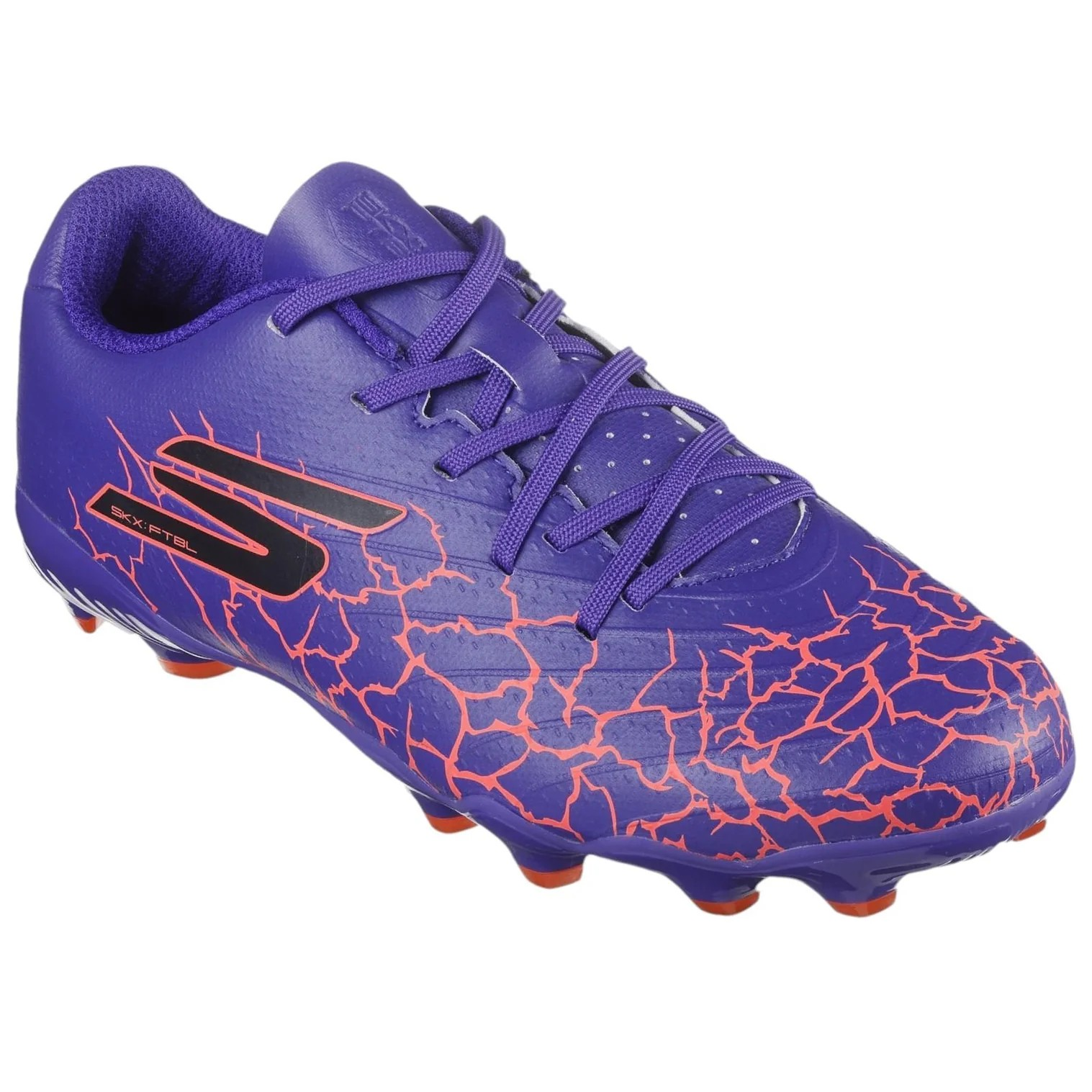 SKECHERS 1.5 JR YOUTH FG SHOES FOR BOYS, PURPLE