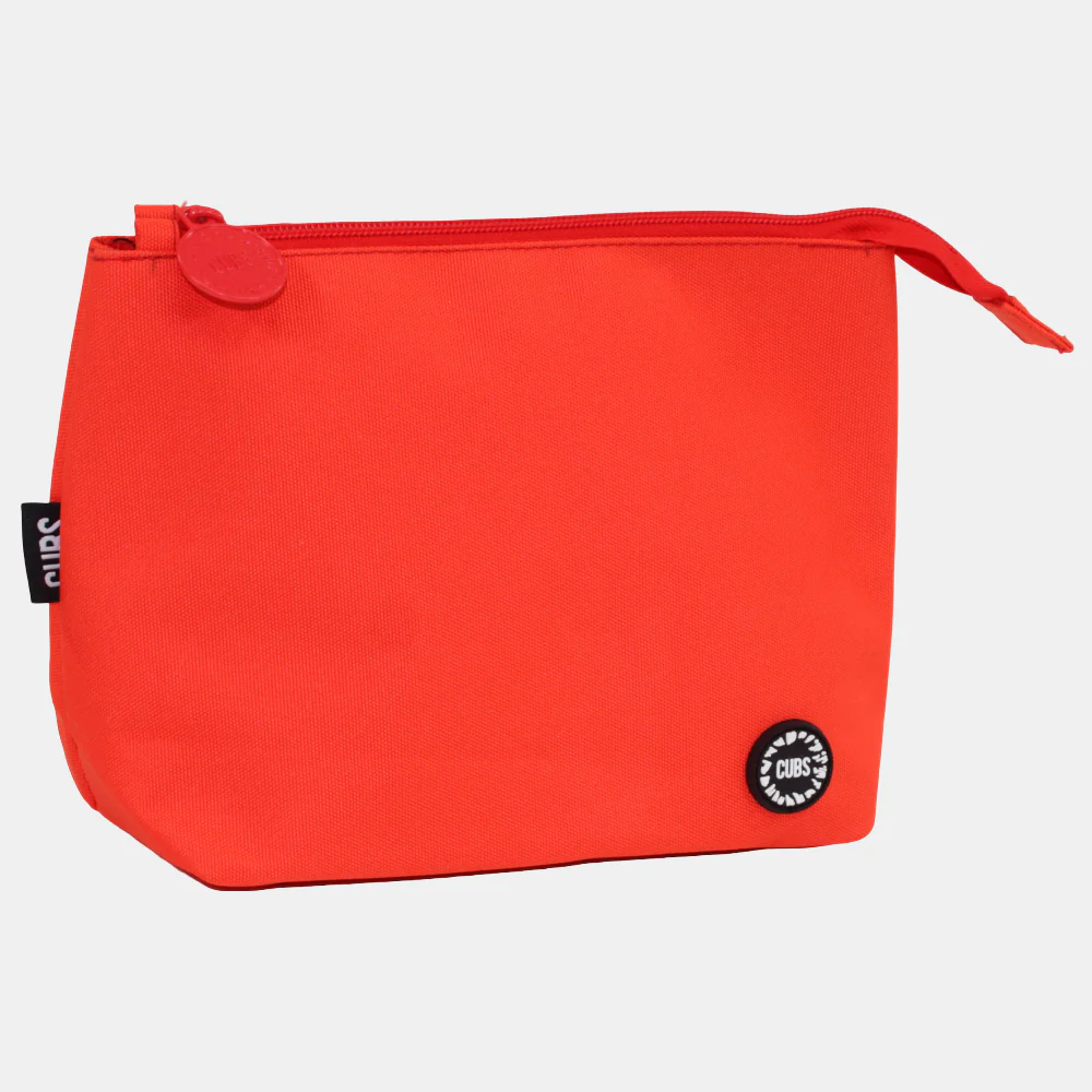CUBS PEACH MEDIUM  POUCH BAG FOR UNISEX, MULTICOLOR