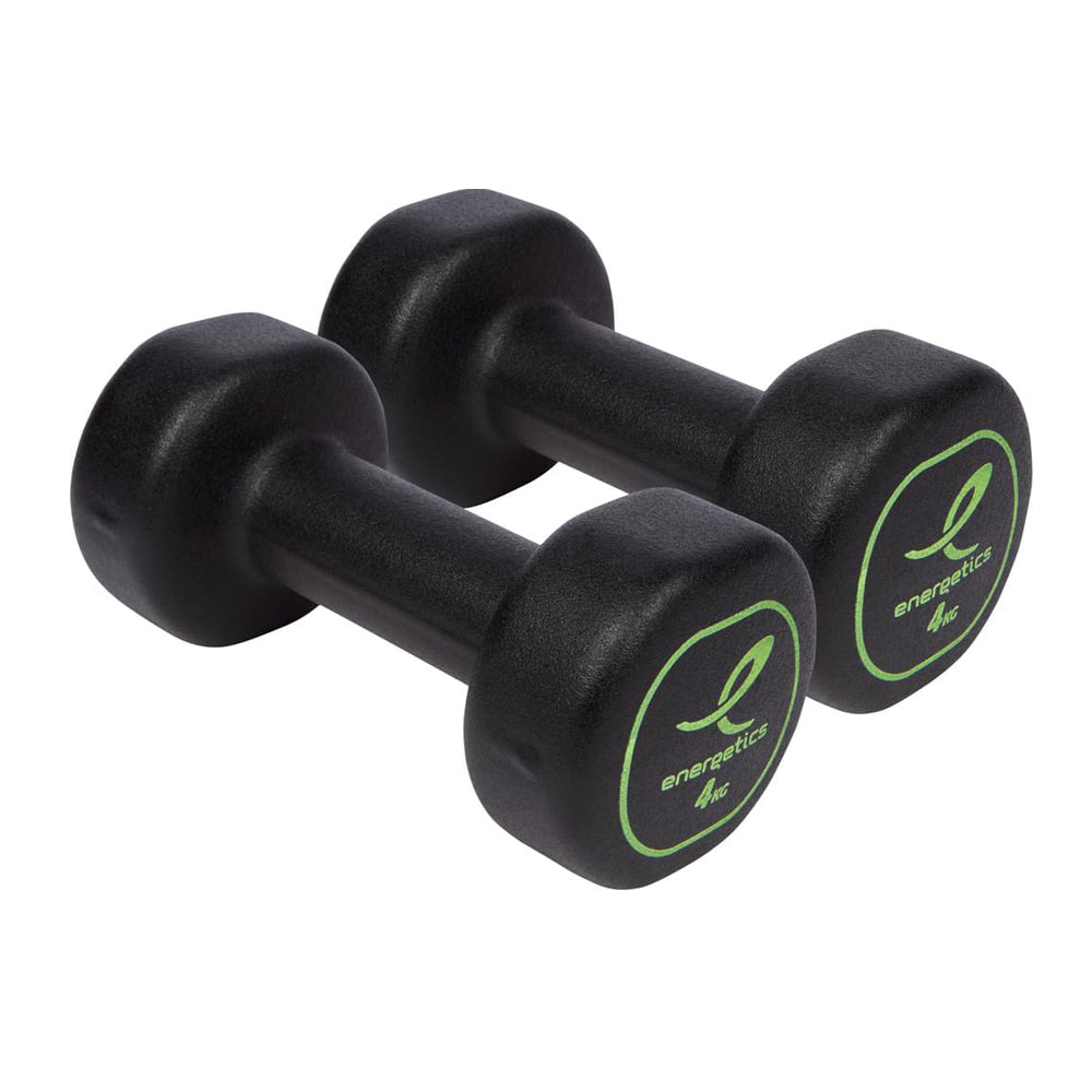 Energetics Fitness Dumbbells For Unisex, Black & Yellow
