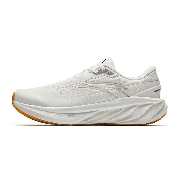 ANTA RUNNING SHOES FOR MEN, BEIGE&SILVER