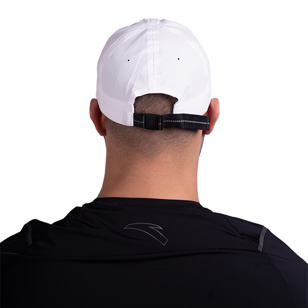 ANTA RUNNING CAP FOR UNISEX, WHITE