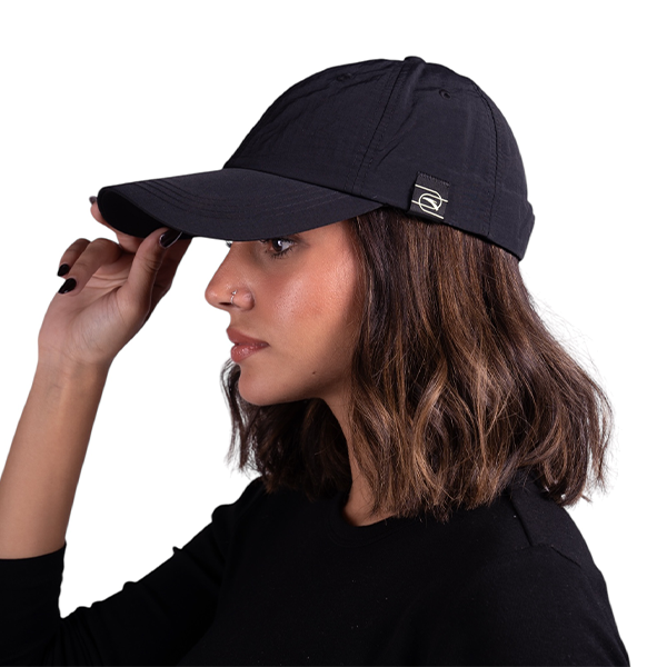 ANTA FITNESS CAP FOR WOMEN, BLACK