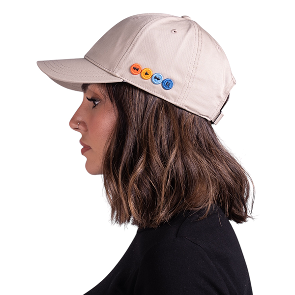 ANTA LIFESTYLE CAP FOR UNISEX, COLDGREY
