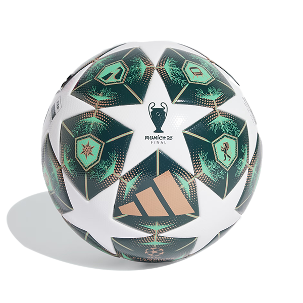 Adidas Ucl Lge Football For Unisex, White & Shadow Green & Solar Slime