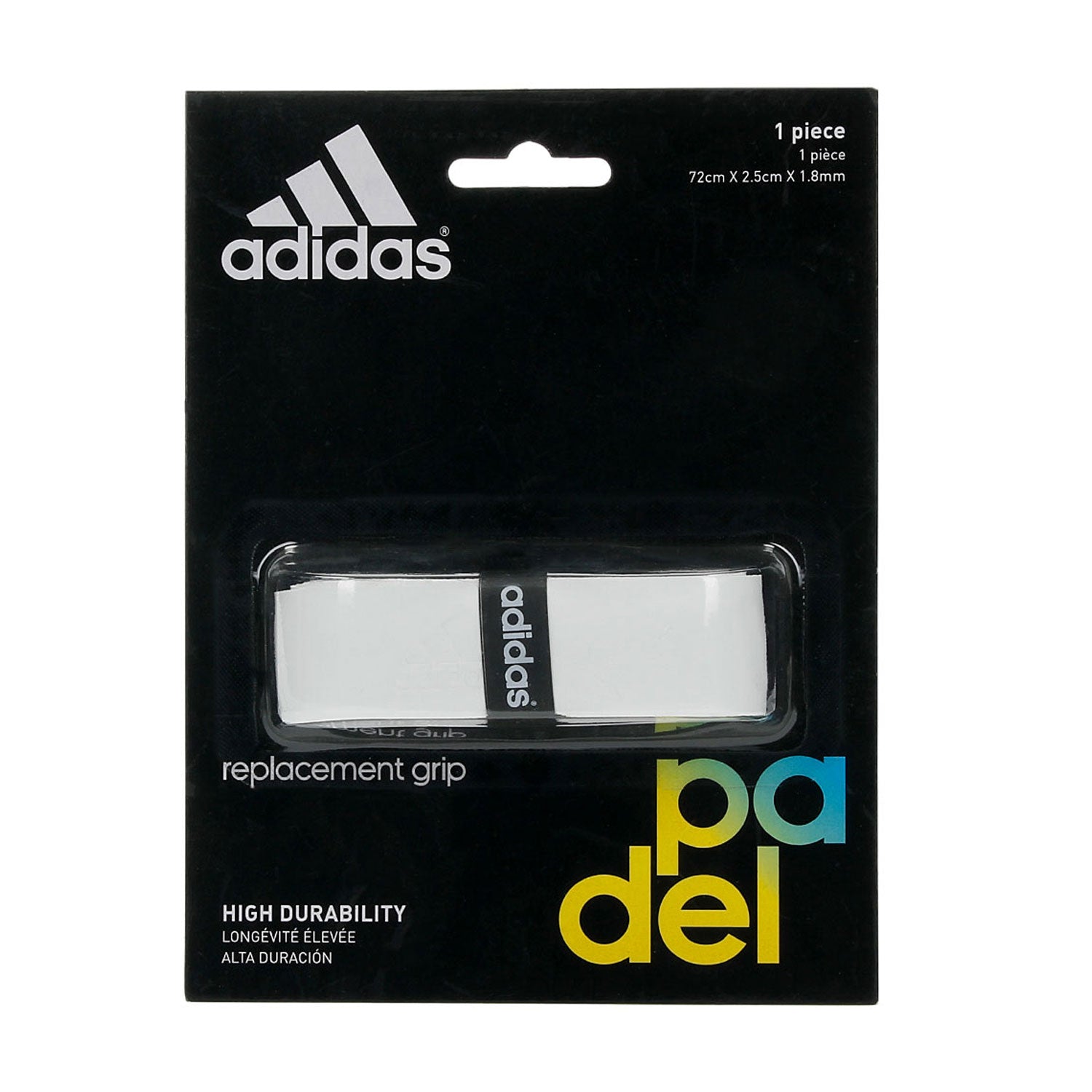 Adidas PADEL REPLACEMENT GRIP LOGO PERFORMA - white