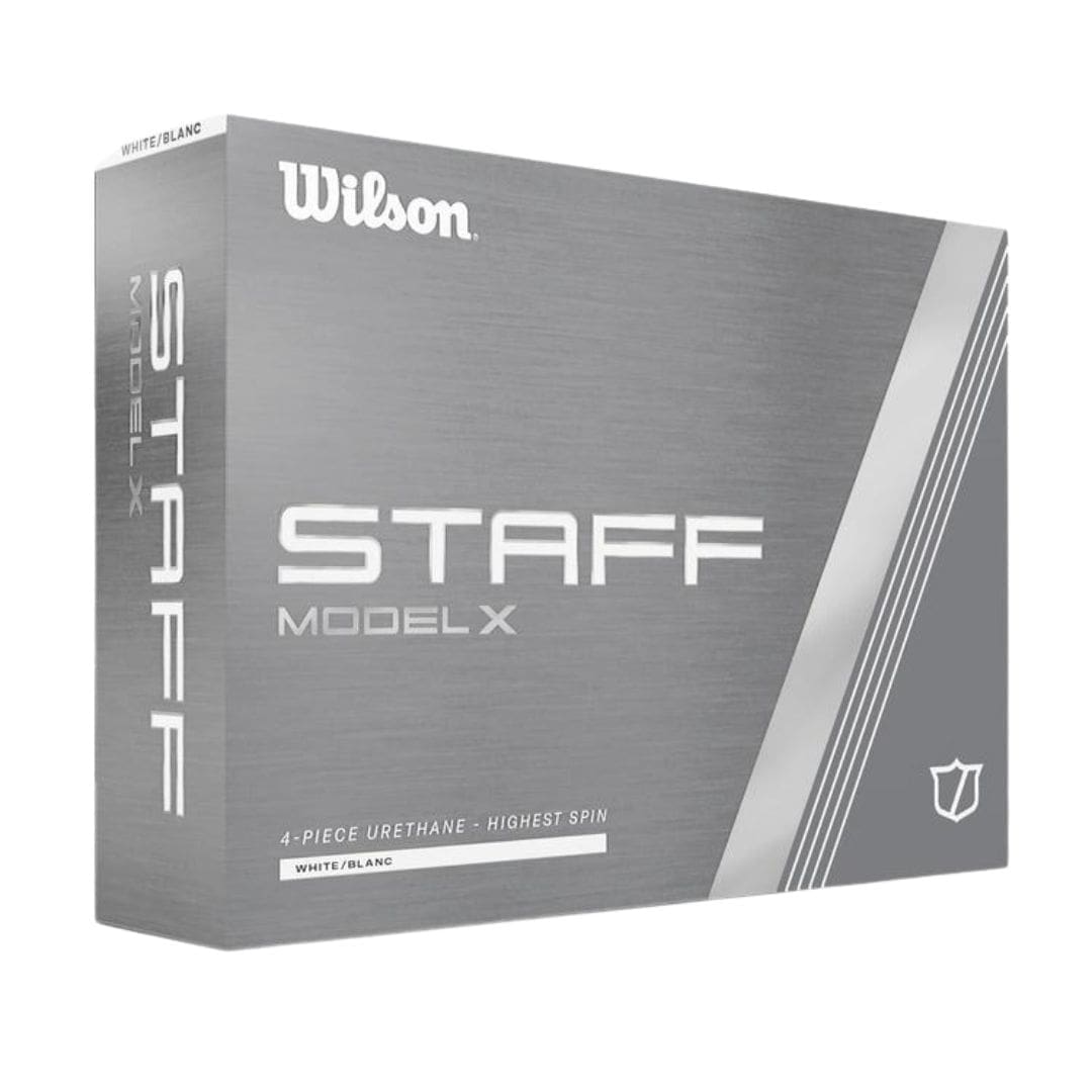 Wilson Staff Model X White 12-Ball