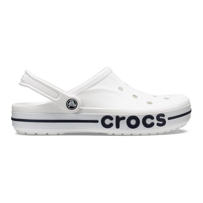 CROCS BAYABAND CLOG K FOR KIDS, WINTER WHITE