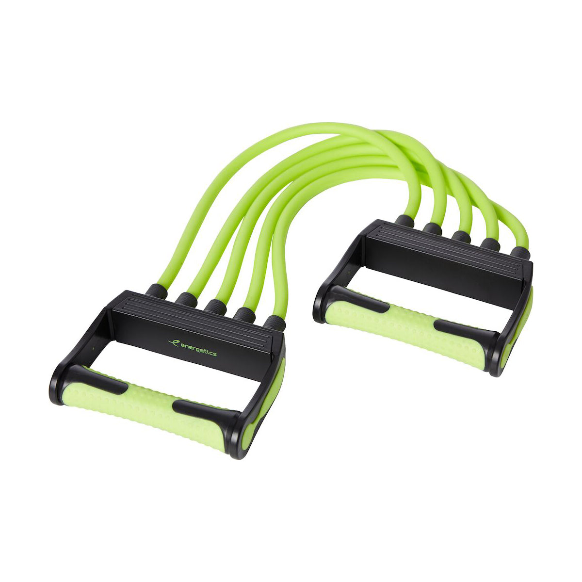 Energetics Fitness Rubber Expander Sr. For Unisex, Black & Yellow