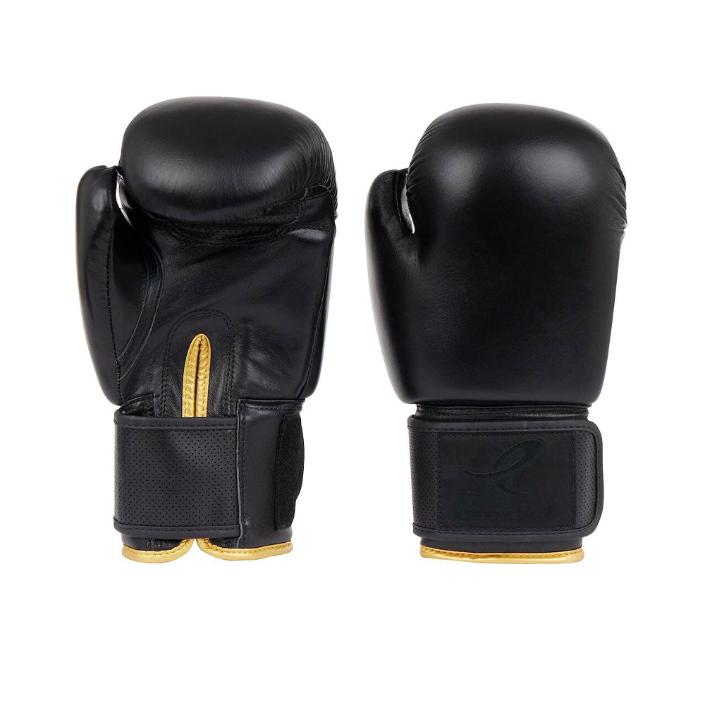 Energetics Boxing Boxing Gloves For Unisex, Black & Gold