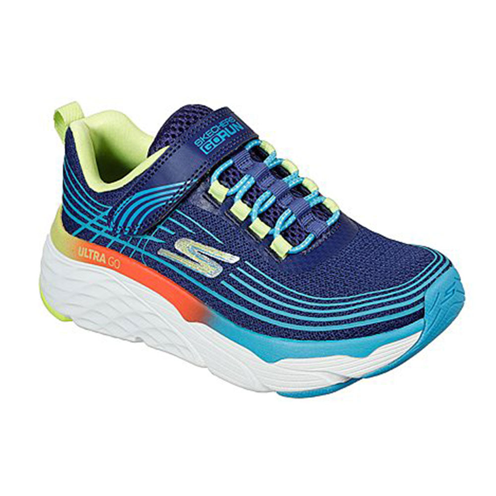Skechers Lifestyle Sports Lifestyle Shoes For Kids, Navy & Mint