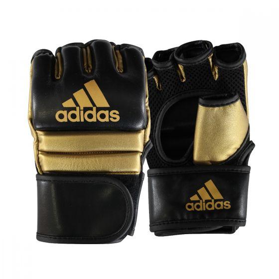 Adidas Boxing Mma Glove Pu Tn For Unisex, Black & Gold