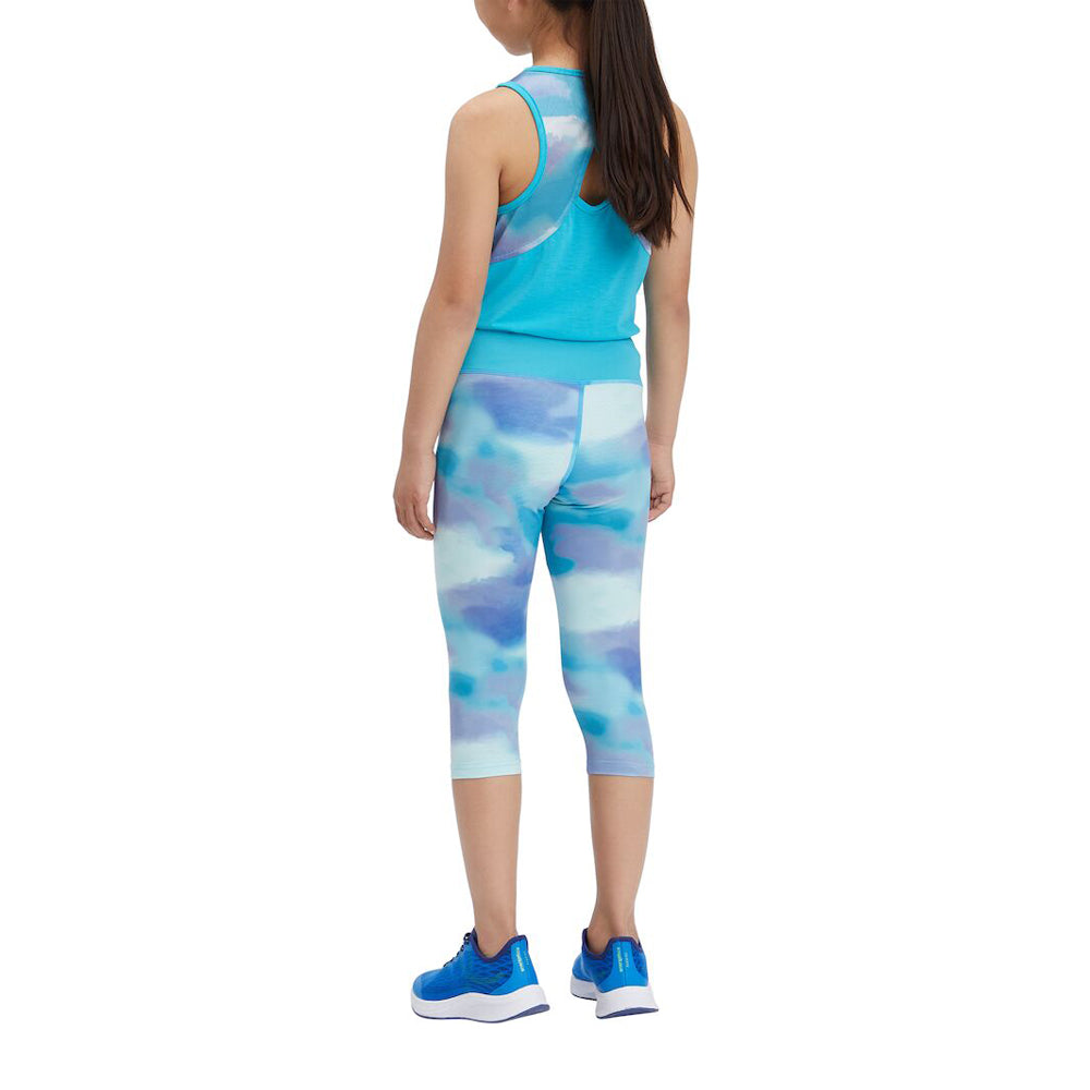 Energetics Fitness Bermuda For Kids, Aop & Turquoise