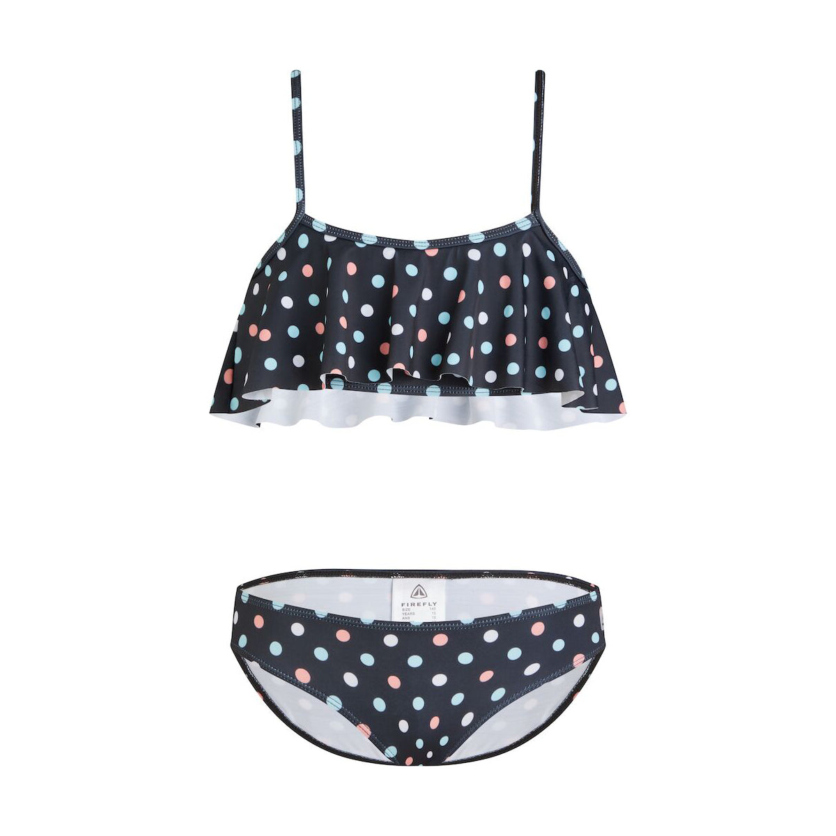 Firefly Swimming Bikini For Kids, Black