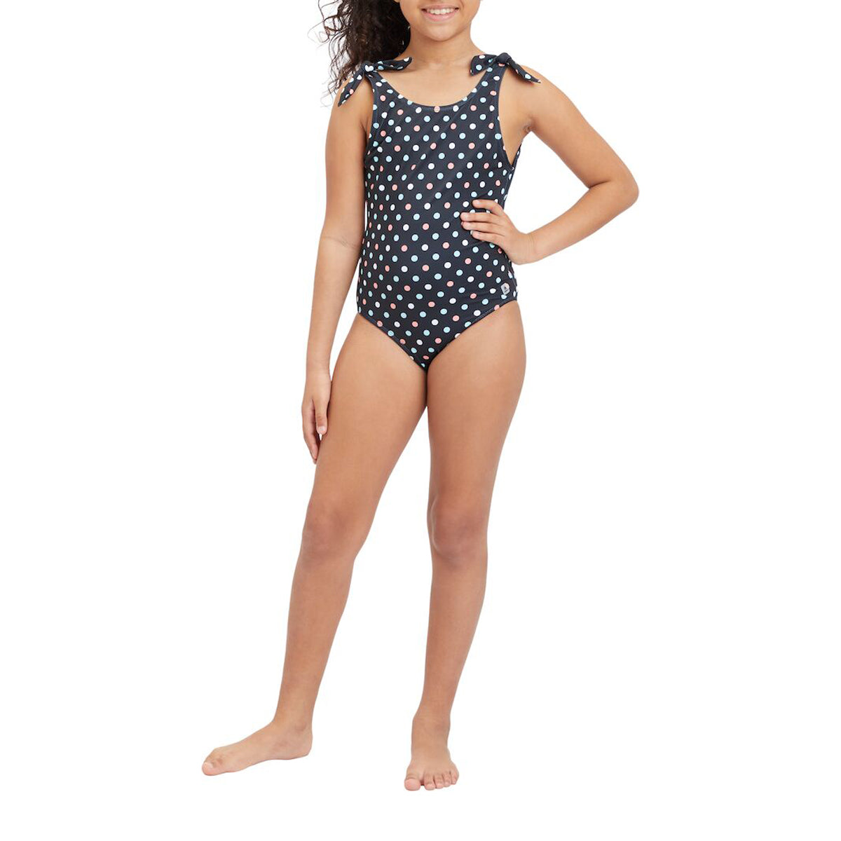 Firefly Swimming One Piece For Kids, Black