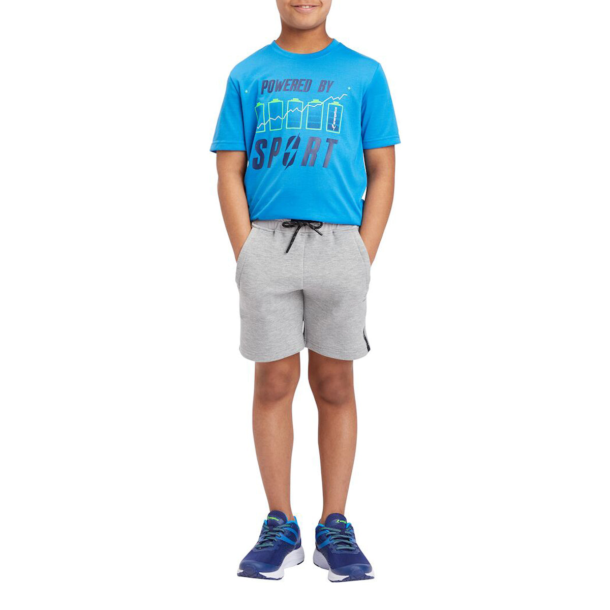 Energetics Lifestyle Lifestyle Shorts For Kids, Grey