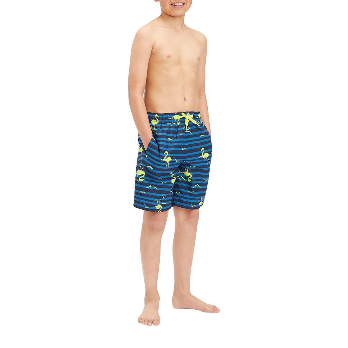 Firefly Swimming Swimming Short For Kids, Green Lime