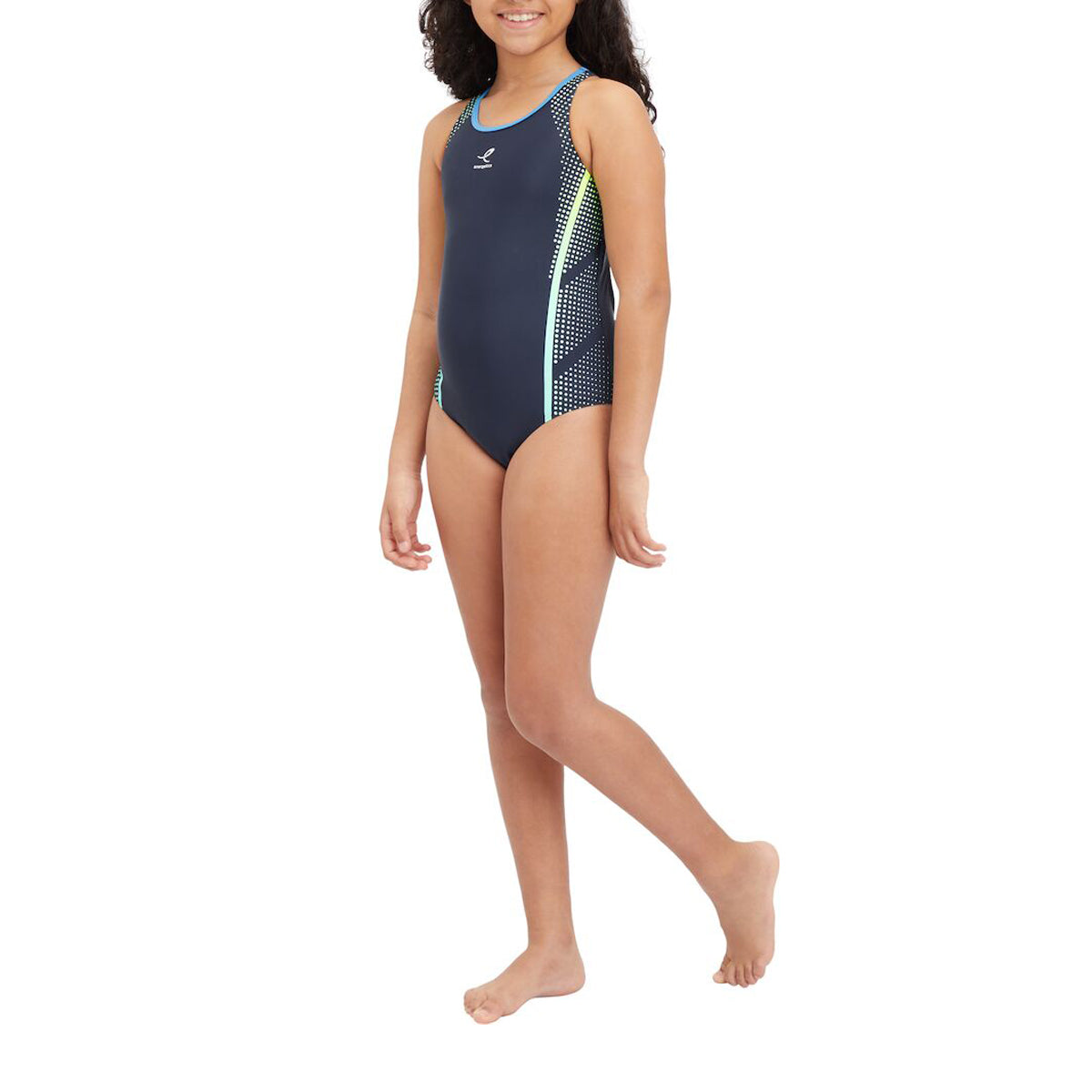 Energetics Swimming One Piece For Kids, Dark Navy