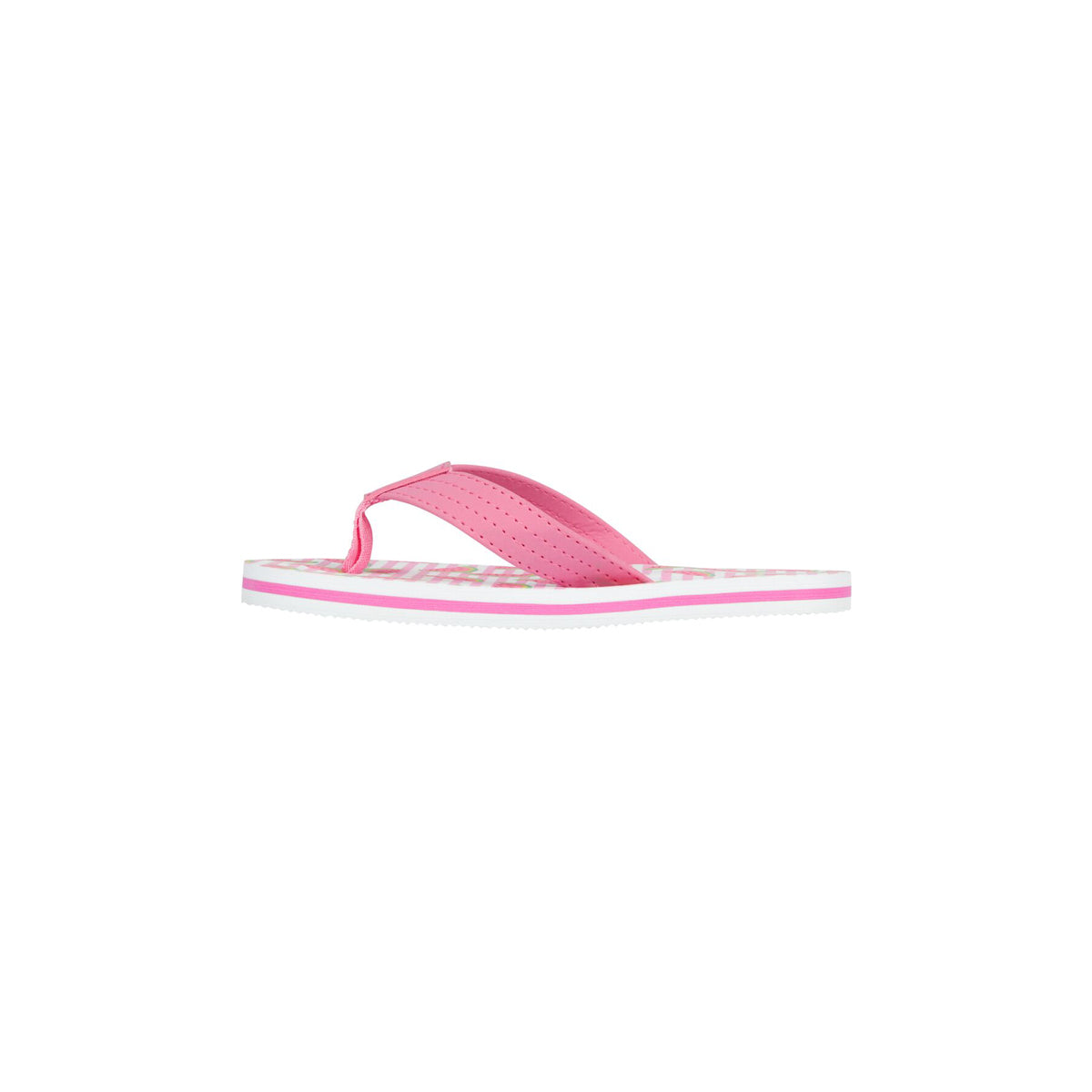 Firefly Swimming Flip Flops For Kids, Pink & Aop